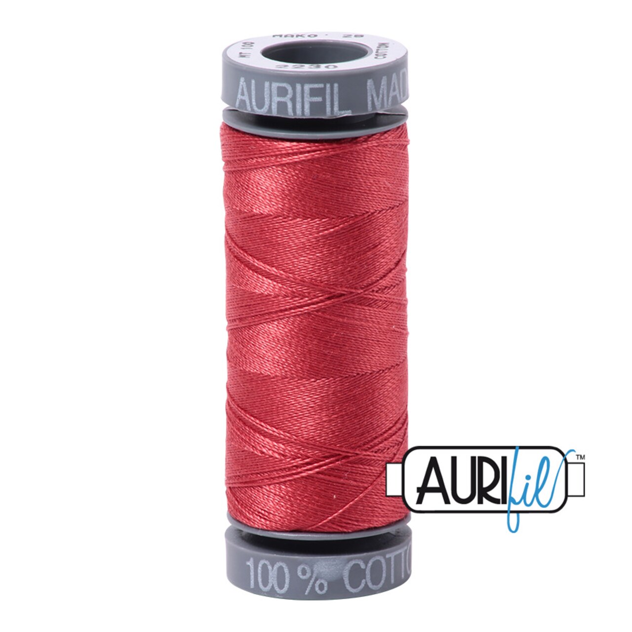 Red Peony (2230) | 28wt Small Spool (100M / 109Y) | Aurifil Thread